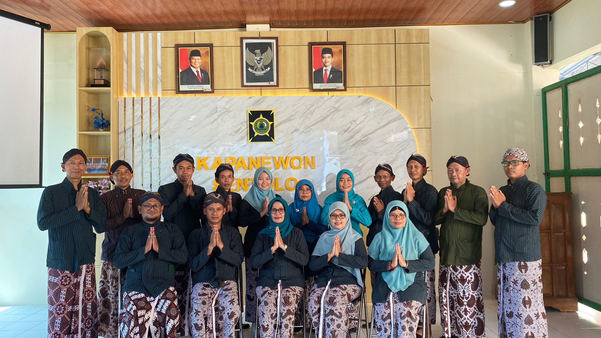 Foto bersama Hari Jadi ke 74 Kabupaten Kulon Progo