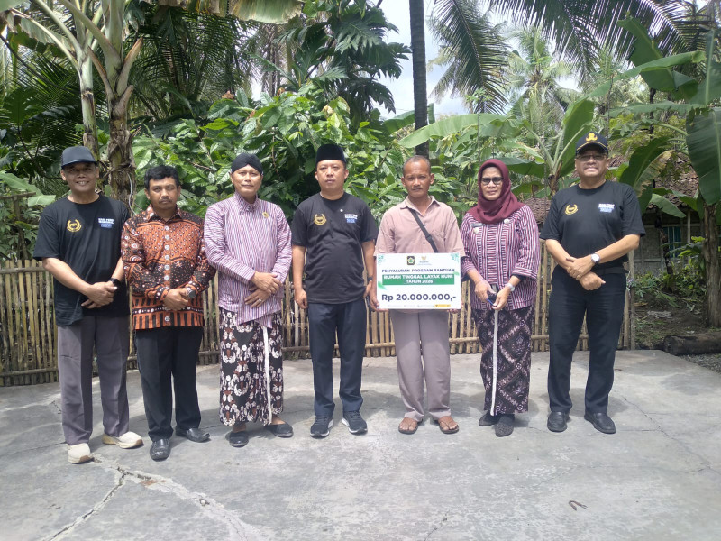 Foto bersama Penerima RTLH