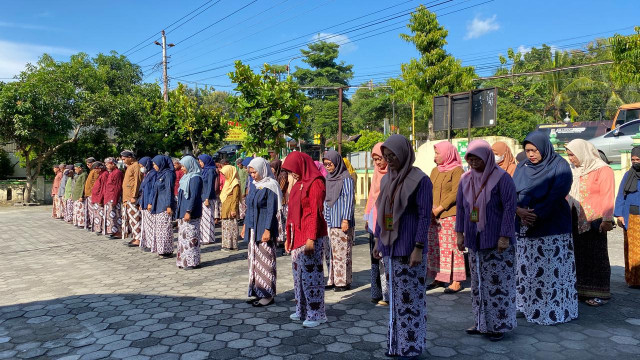upacara  hari jadi ke 271 DIY