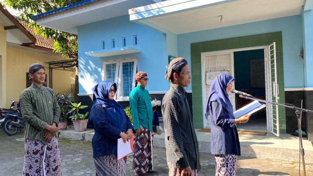 upacara  hari jadi ke 271 DIY